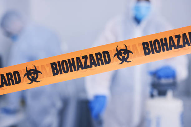 Professional Blood Cleanup technician working in Channelview, TX